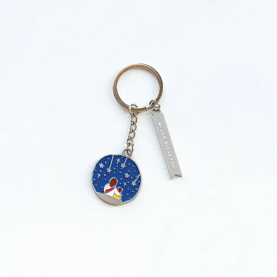 Jesus and Me {Enamel Keychain}