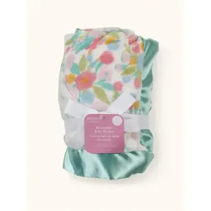 Jujube - Cobertor reversível para bebê, Sweet Daisy