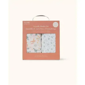Jujube - Conjunto de cobertor Swaddle, Roarsome