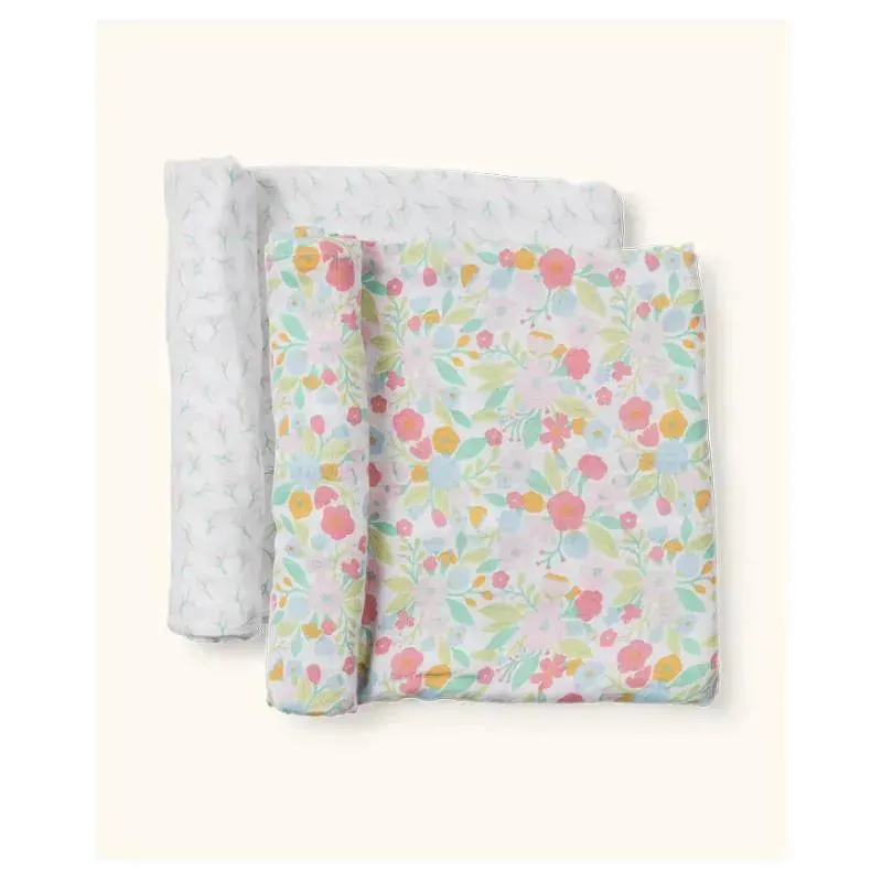 Jujube - Conjunto de cobertor Swaddle, Sweet Daisy