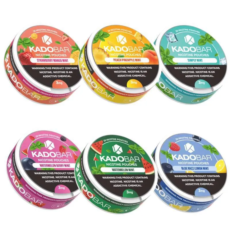KadoBar Nicotine Pouches 20 Pack Can