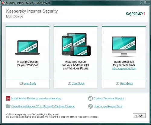Kaspersky Internet Security 2015 [3PCs/1Year] (PC/MAC)