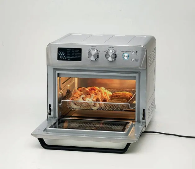 Kenwood - Air fryer Oven 25L Stainless Steel - MOA26.600SS