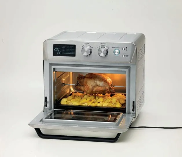 Kenwood - Air fryer Oven 25L Stainless Steel - MOA26.600SS