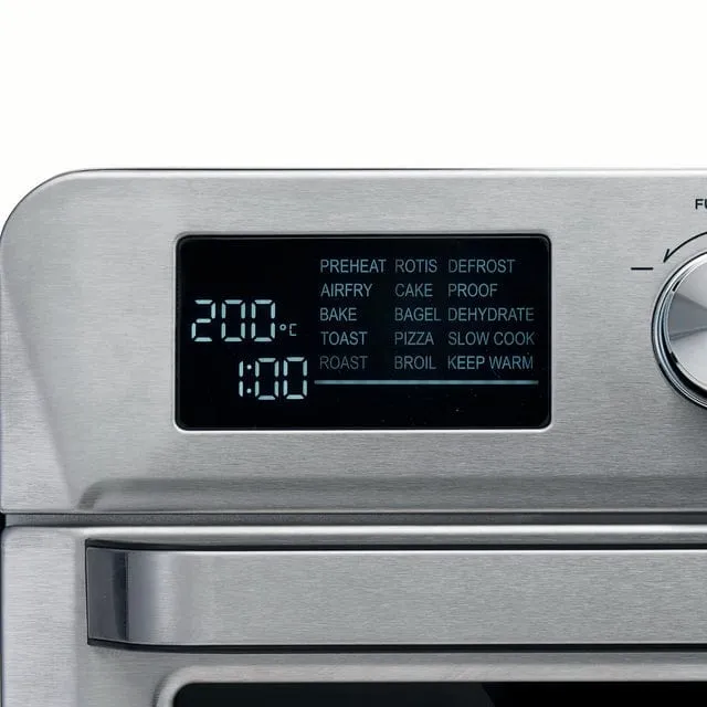 Kenwood - Air fryer Oven 25L Stainless Steel - MOA26.600SS