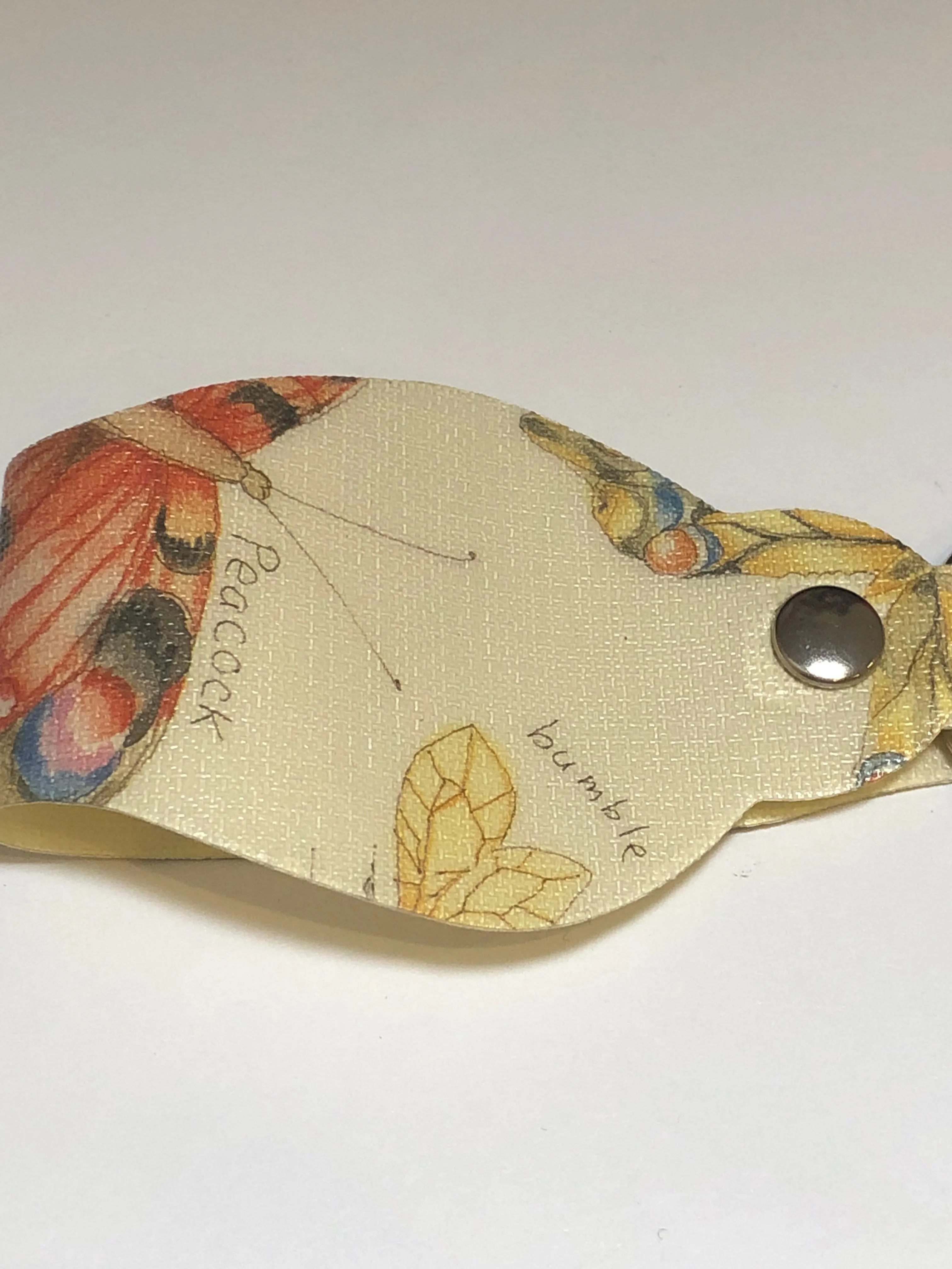 KEY FOB BUTTERFLIES - BFS - BUTTERFLIES MOTIF MADE IN ITALY