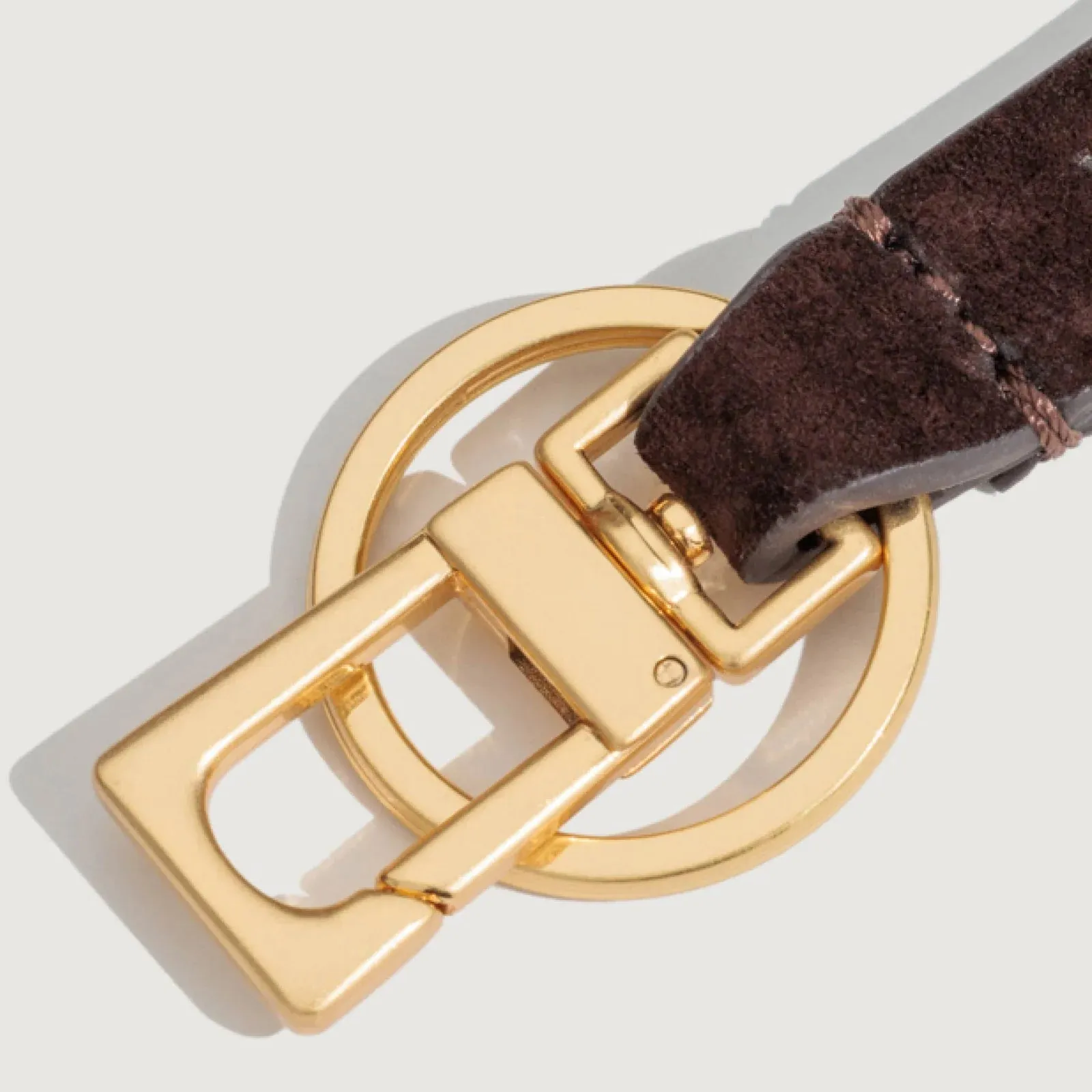 Key Fob | Coffee Suede