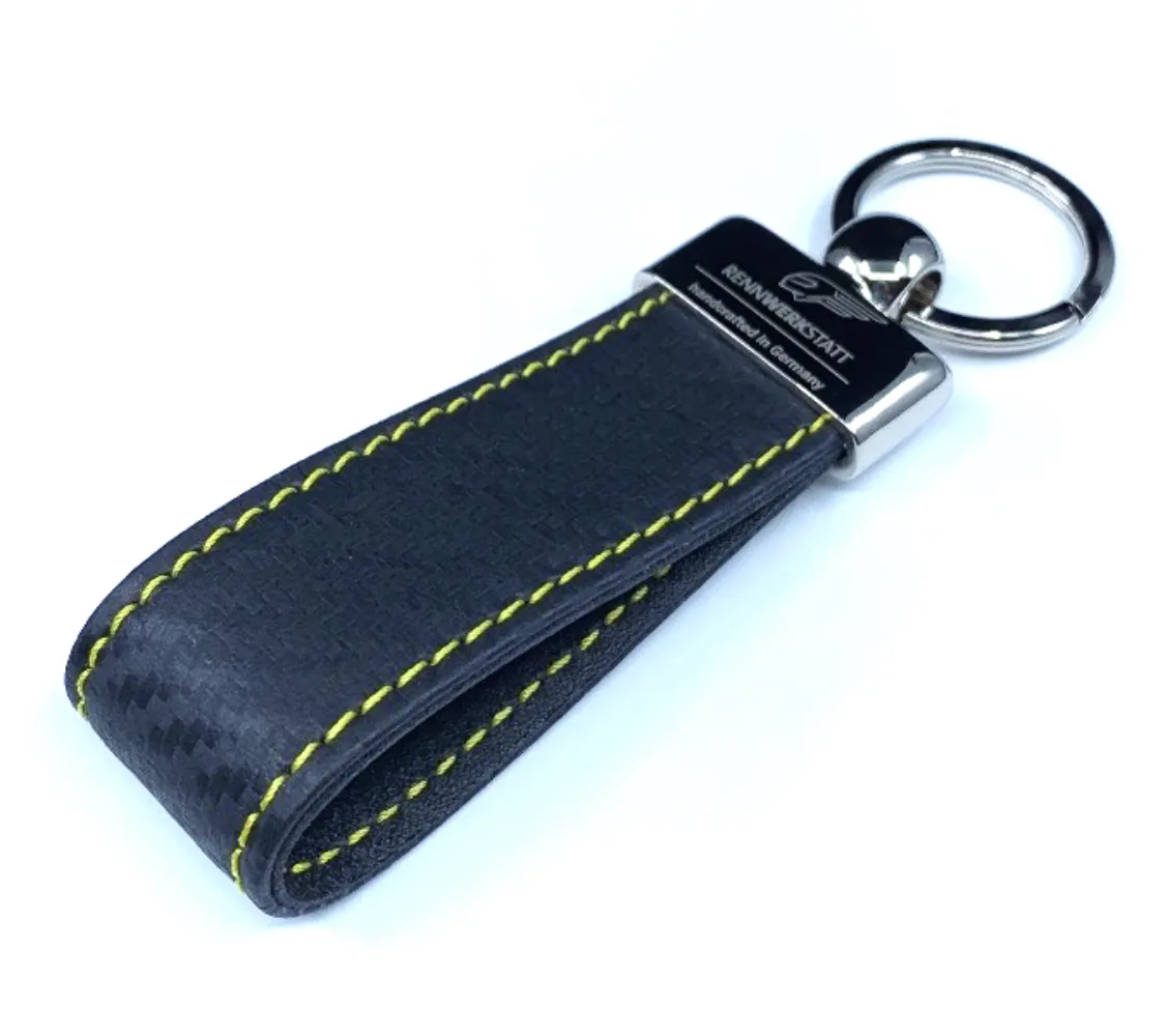 KeyRing - Carbon Leather