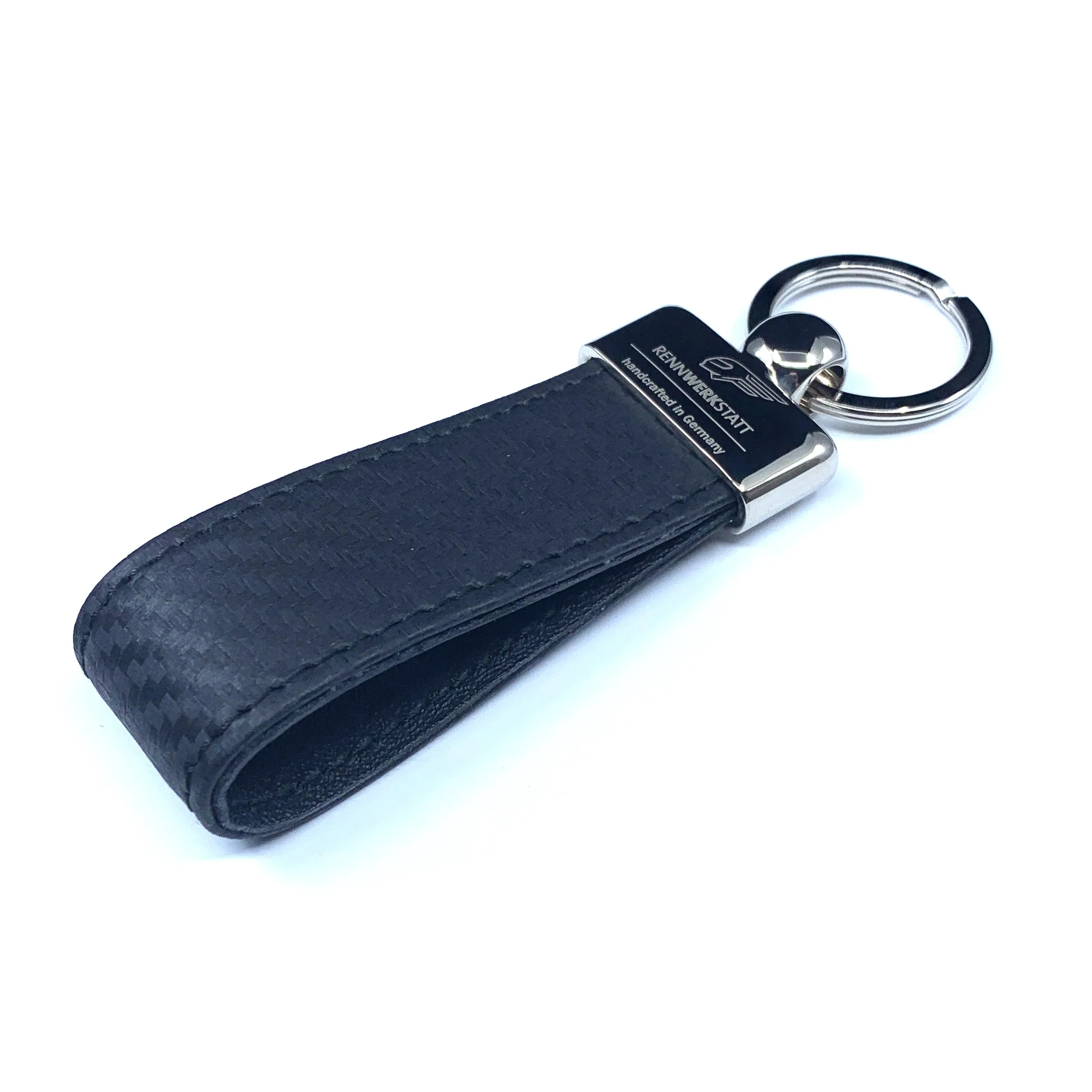 KeyRing - Carbon Leather