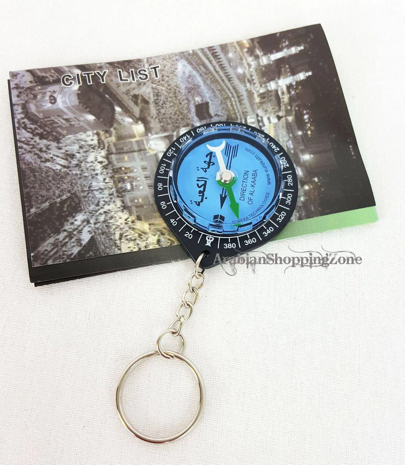 Keyring Qibla Finder Qibla Compass Direction Finder Mecca Islamic