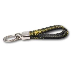 KeyRing - Tartan Yellow-Black-Green