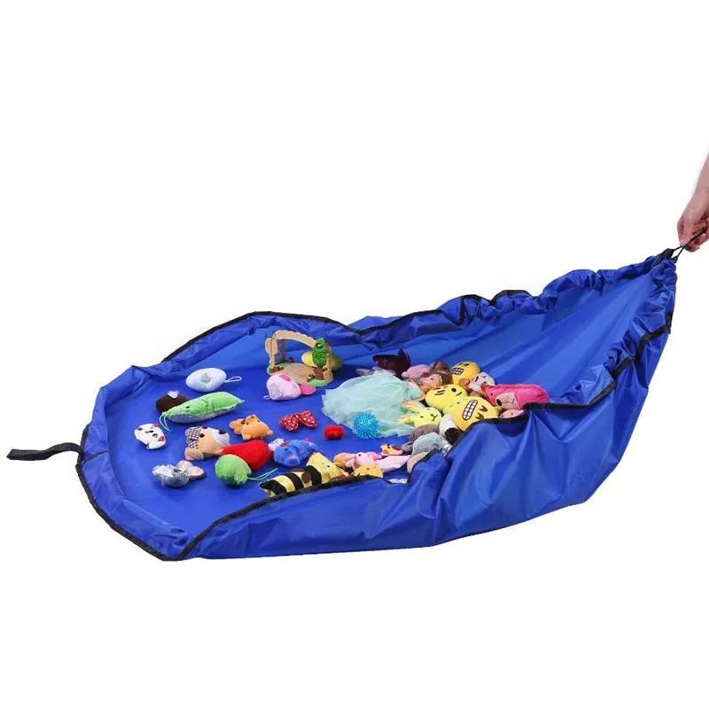 Kids Outdoor Large Building Blocks Mat Portable Children lego Play Mat Toy Organizer Bag