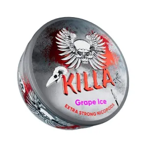 KILLA GRAPE ICE NICOTINE POUCHES - 20PCS - 12.8MG