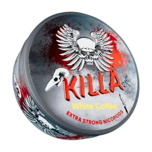 KILLA WHITE COFFEE NICOTINE POUCHES - 20PCS - 12.8MG