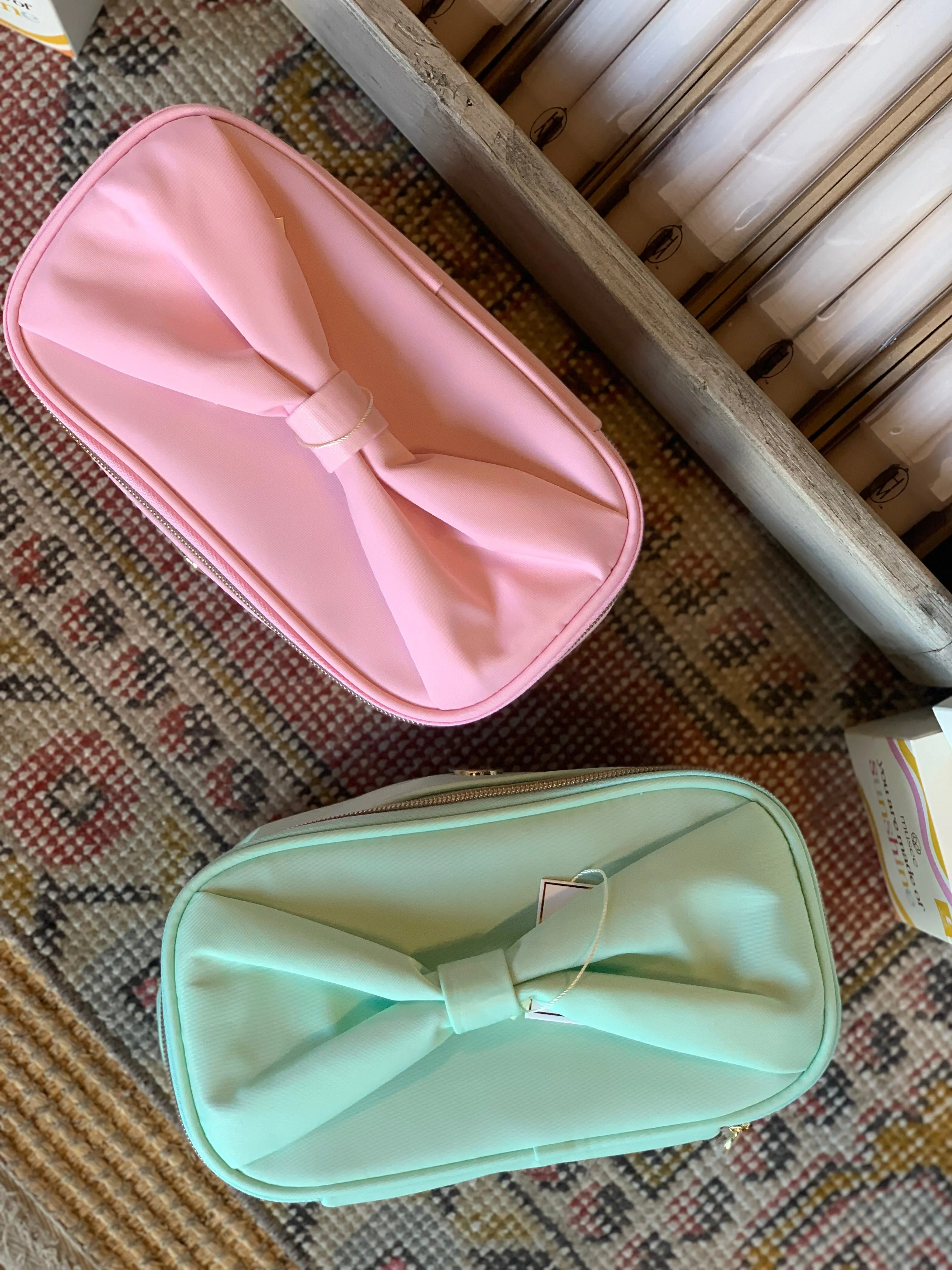 Kiss & Makeup Cosmetic Bag