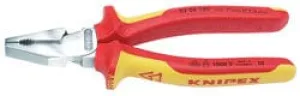 Knipex Knipex 02 06 180 Fully Insulated High Leverage Combination Pliers, 180Mm Dr-49168