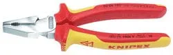 Knipex Knipex 02 06 180 Fully Insulated High Leverage Combination Pliers, 180Mm Dr-49168
