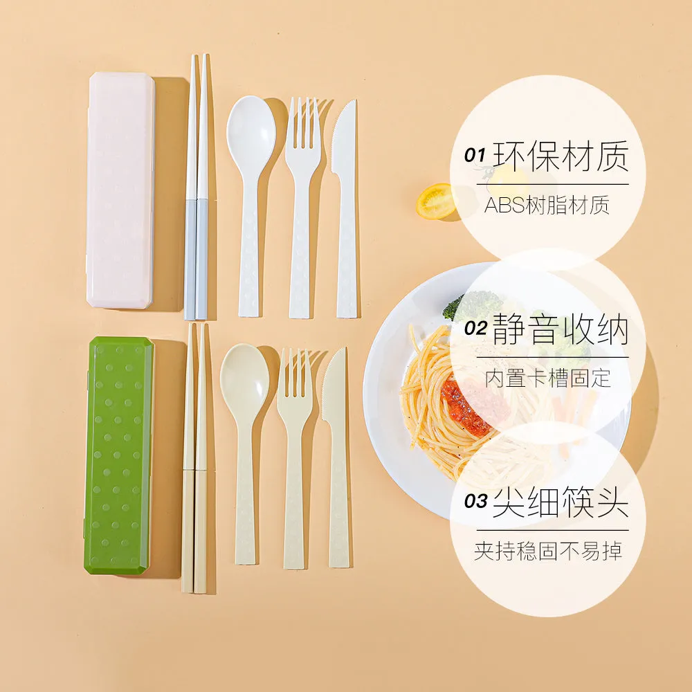 Kokubo Portable Cutlery Set - Red