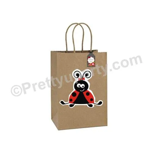 Lady Bug Gift Bags - Pack of 10