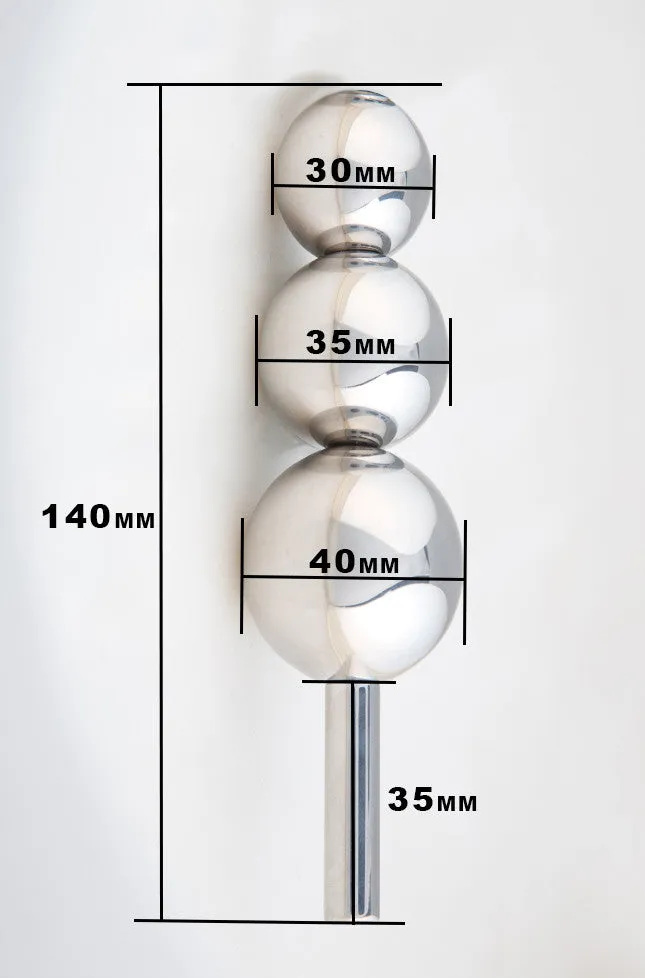 Large 3 Ball Plug