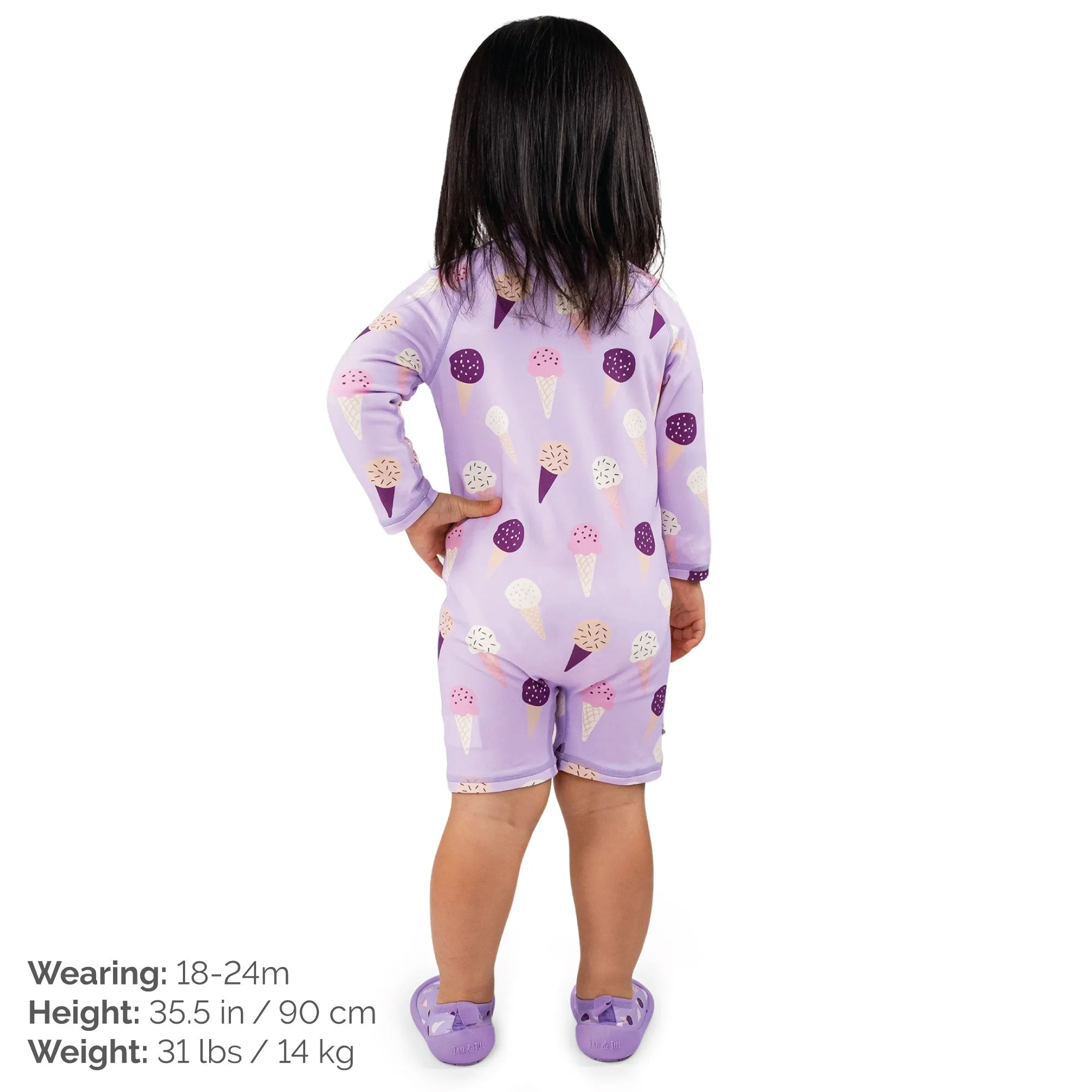 Lavender Ice Cream 1-pc UV Jumpsuit