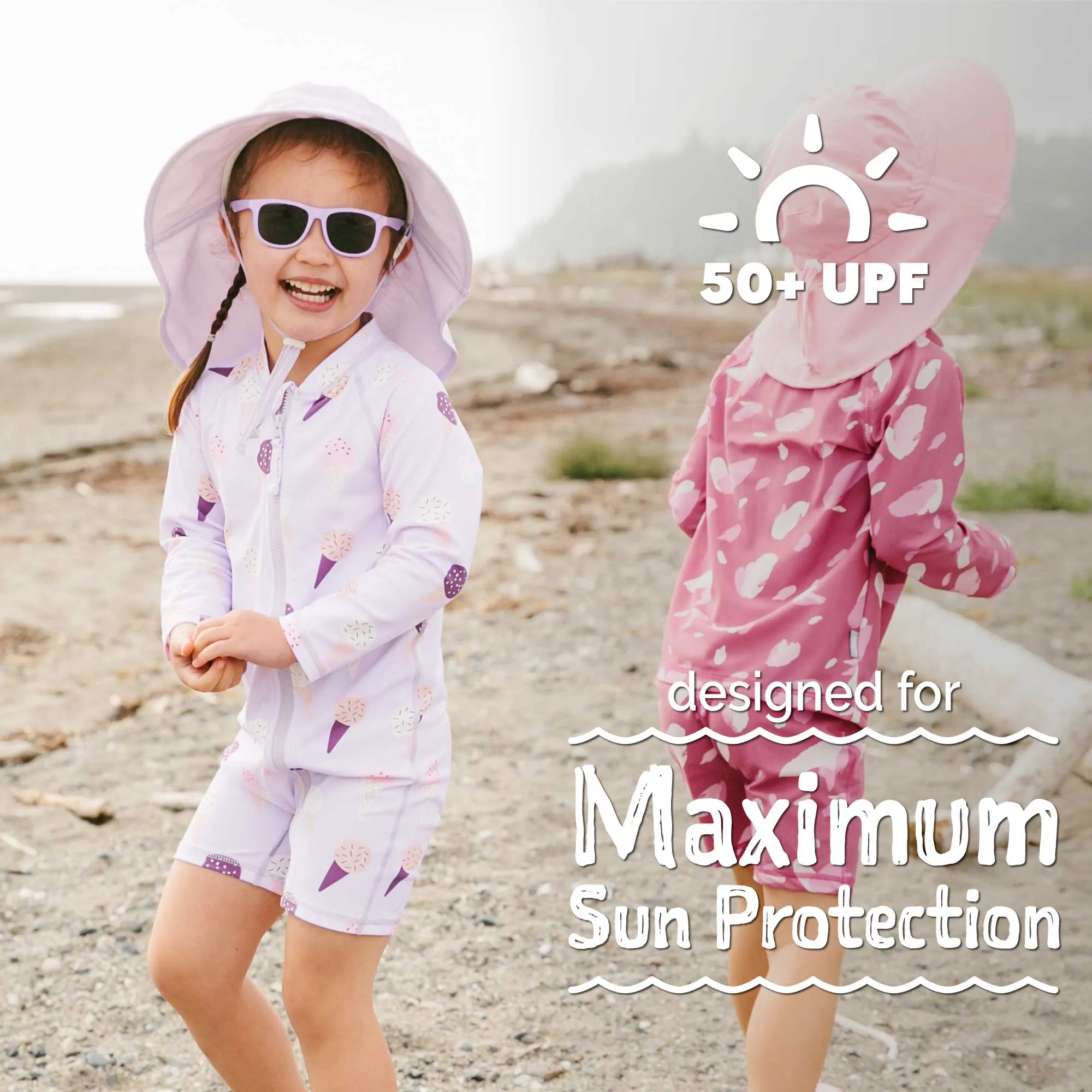 Lavender Ice Cream 1-pc UV Jumpsuit