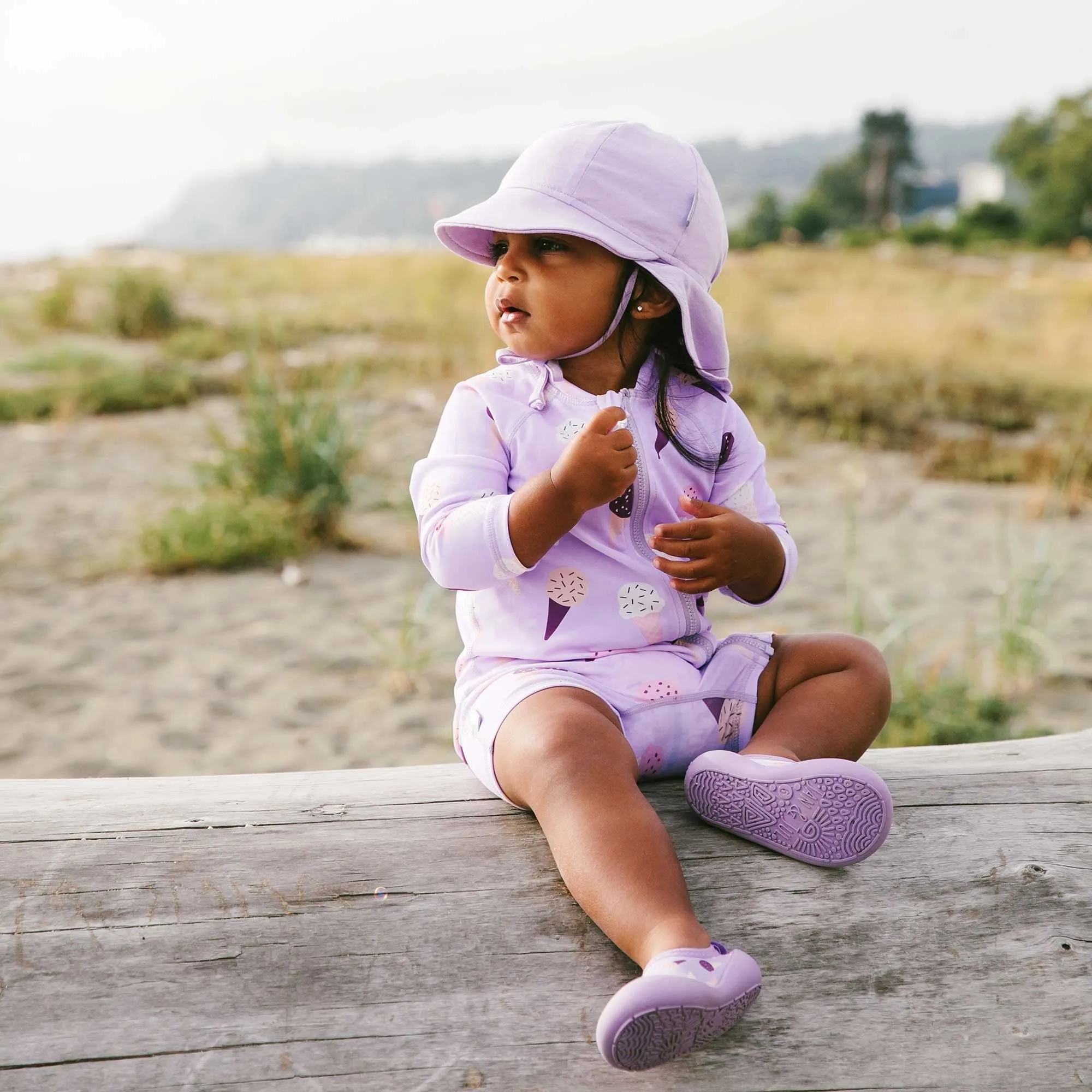 Lavender Ice Cream 1-pc UV Jumpsuit