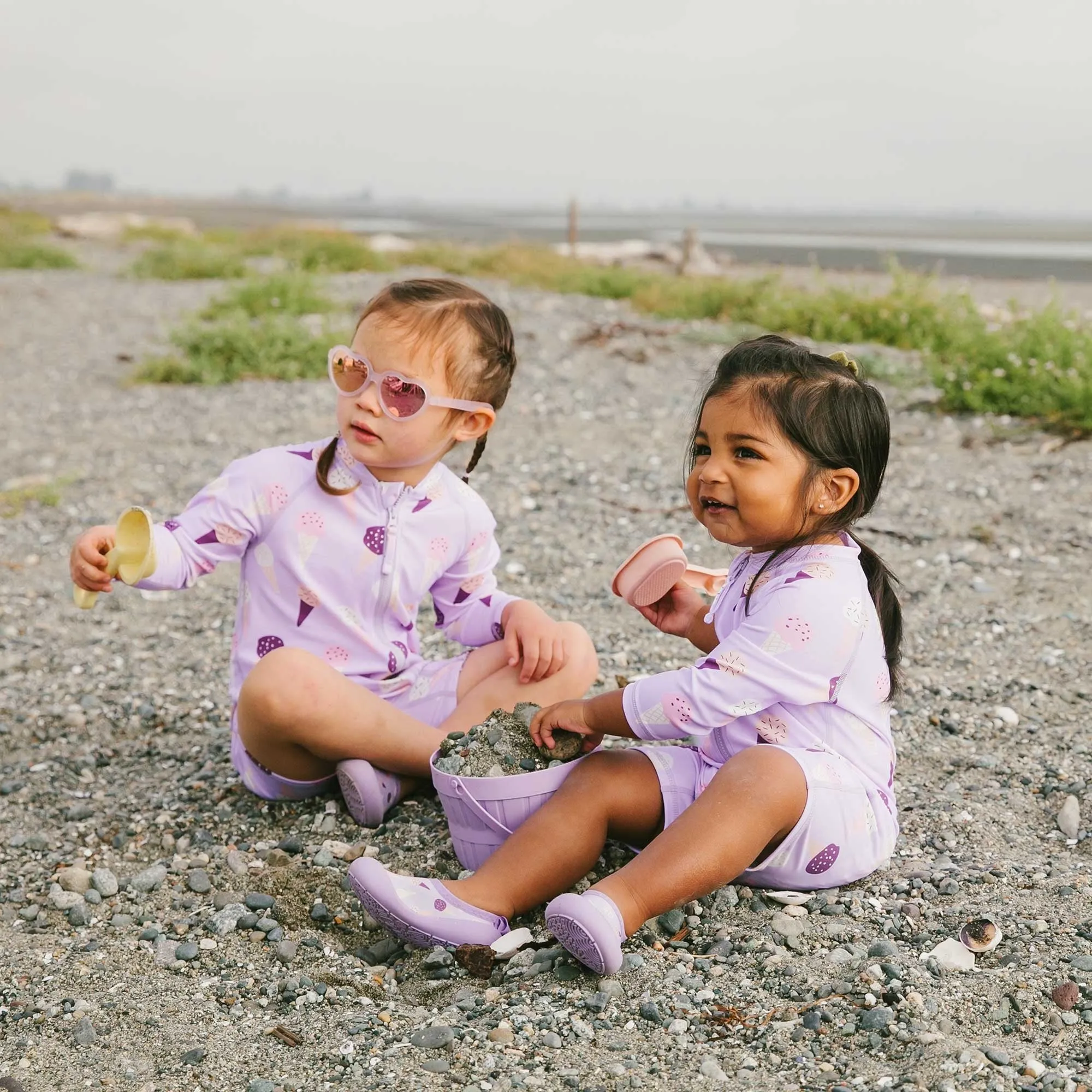 Lavender Ice Cream 1-pc UV Jumpsuit