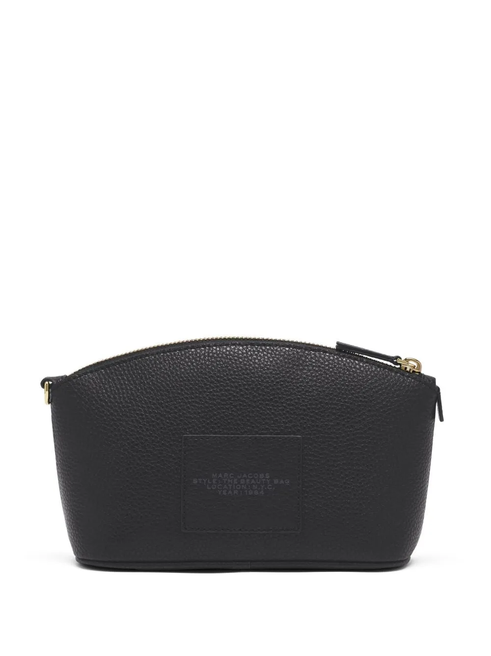 Leather beauty bag