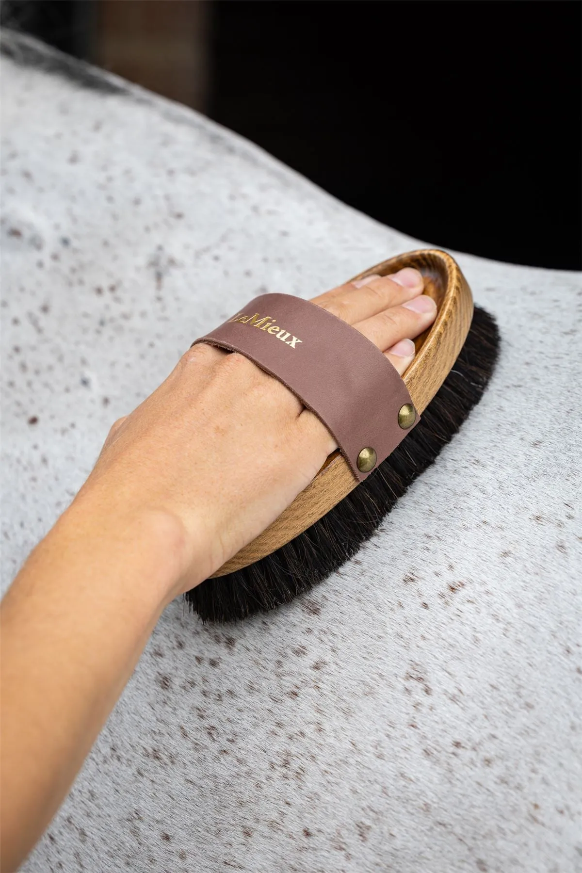 LeMieux Artisan Lambswool Body Brush
