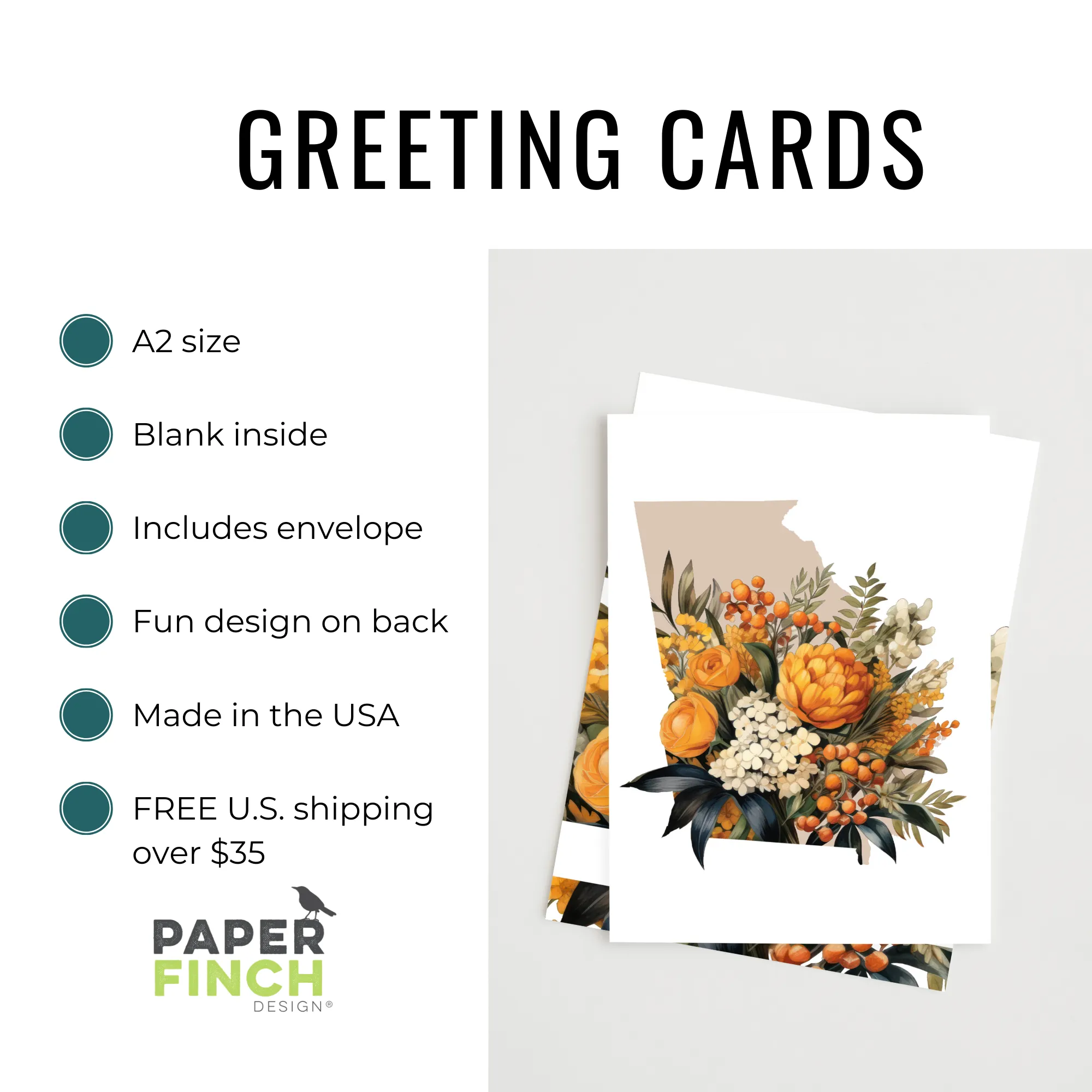 Lemon Greeting Card, Charming Watercolor Design with Yellow Plaid Back, Ideal for Sending Cheerful Notes, Seasonal Gift | Preppy Coastal Collection
