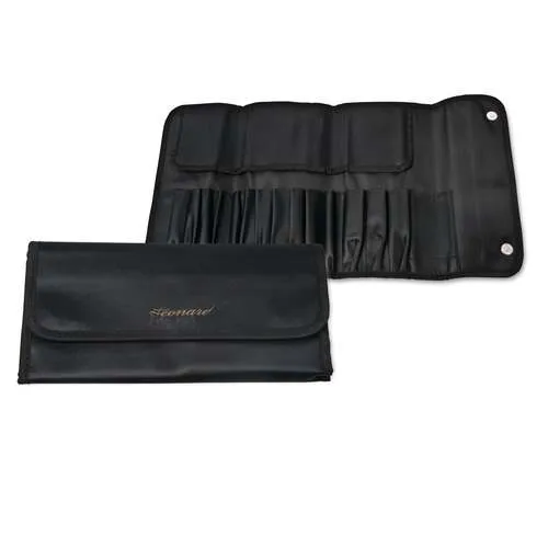 Leonard Black Brush Pouches