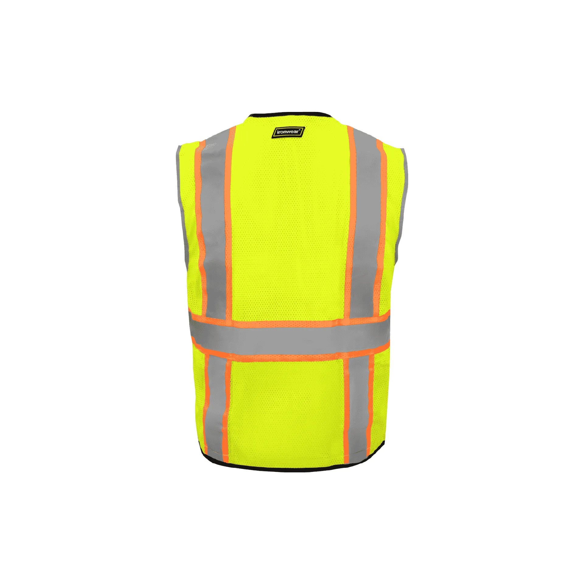 Lime Class 2 Safety Vest (11 Pockets)