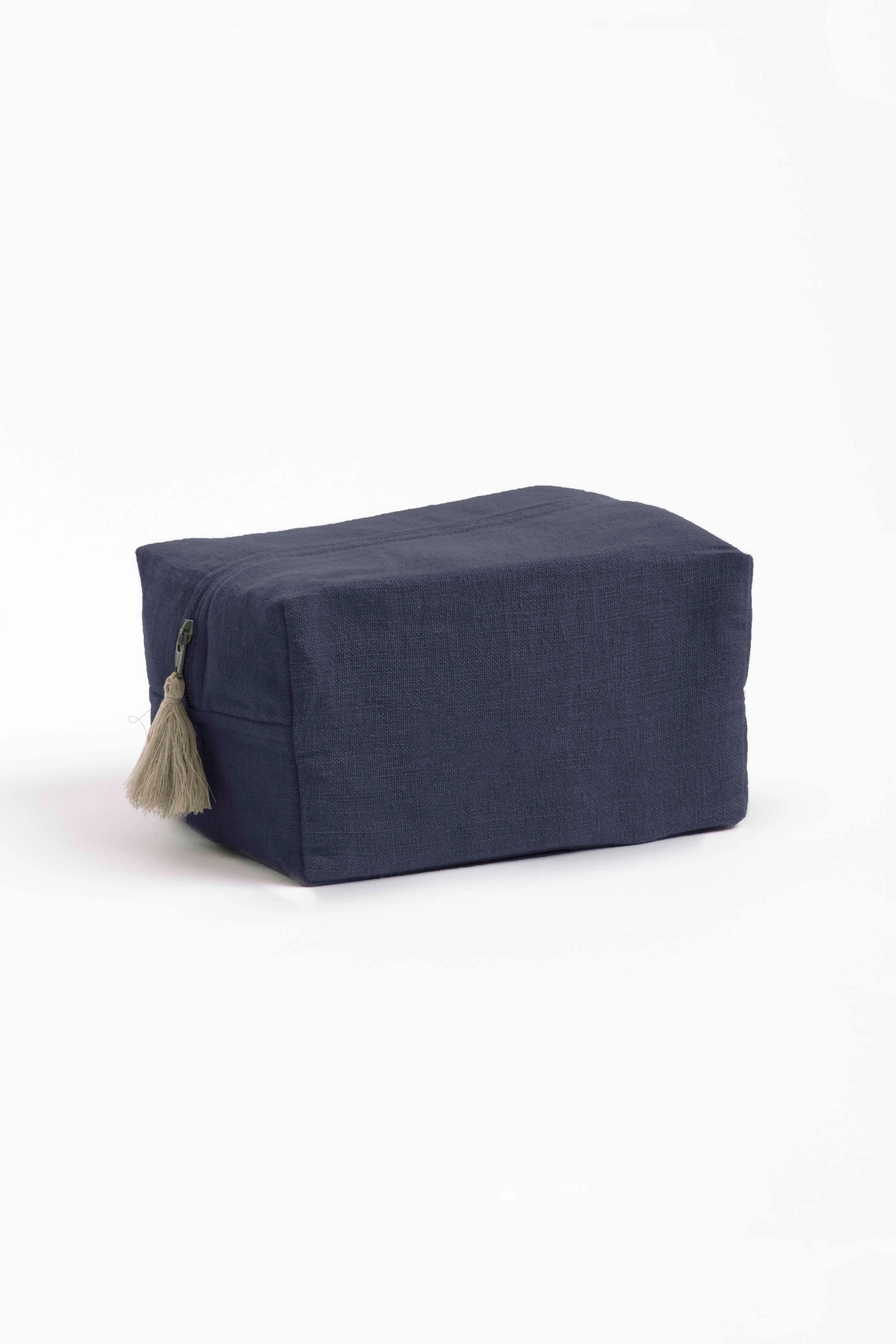 Linen Pouch-Caramel Brown