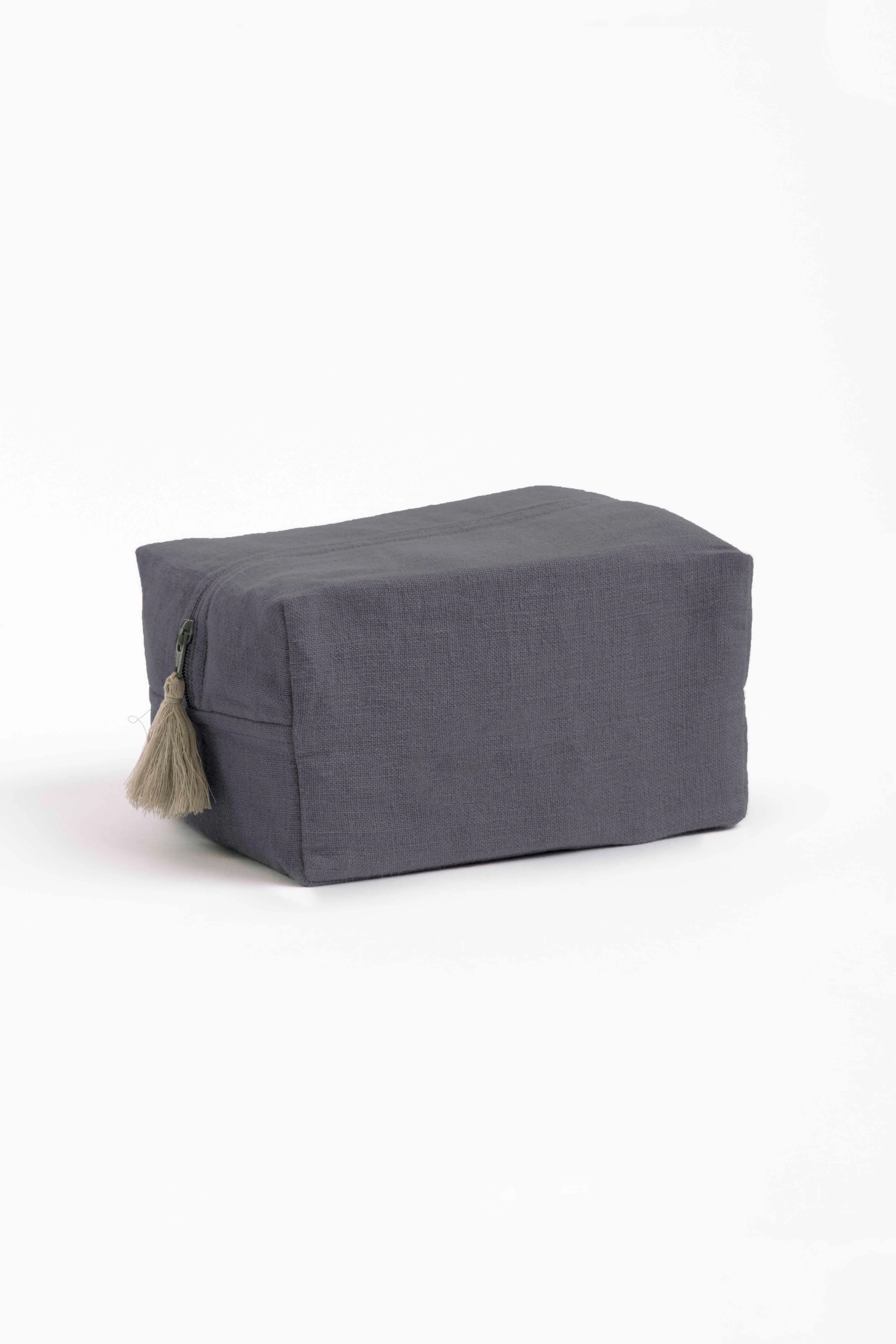 Linen Pouch-Sandy Beige