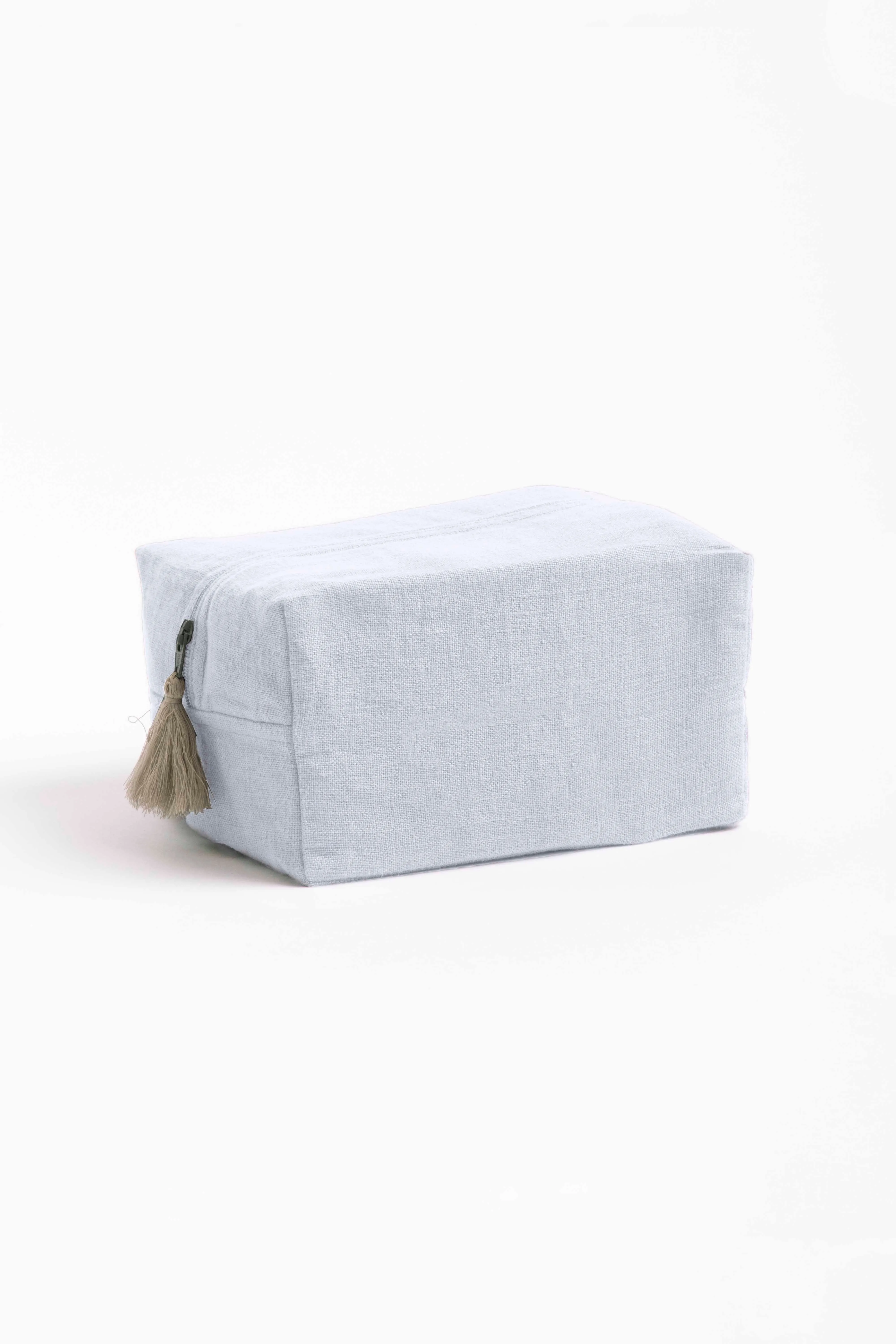 Linen Pouch-Sandy Beige