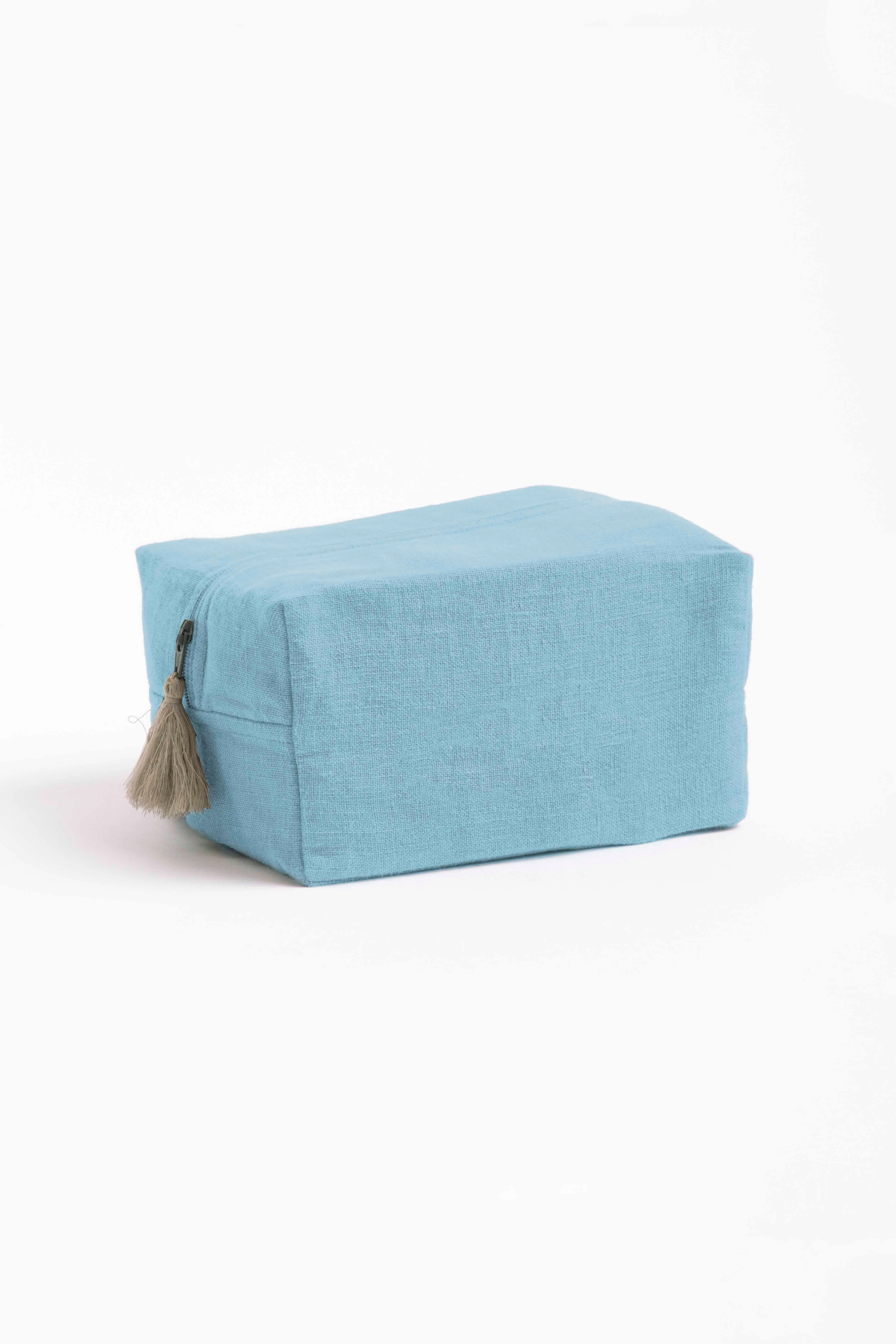 Linen Pouch-Sandy Beige