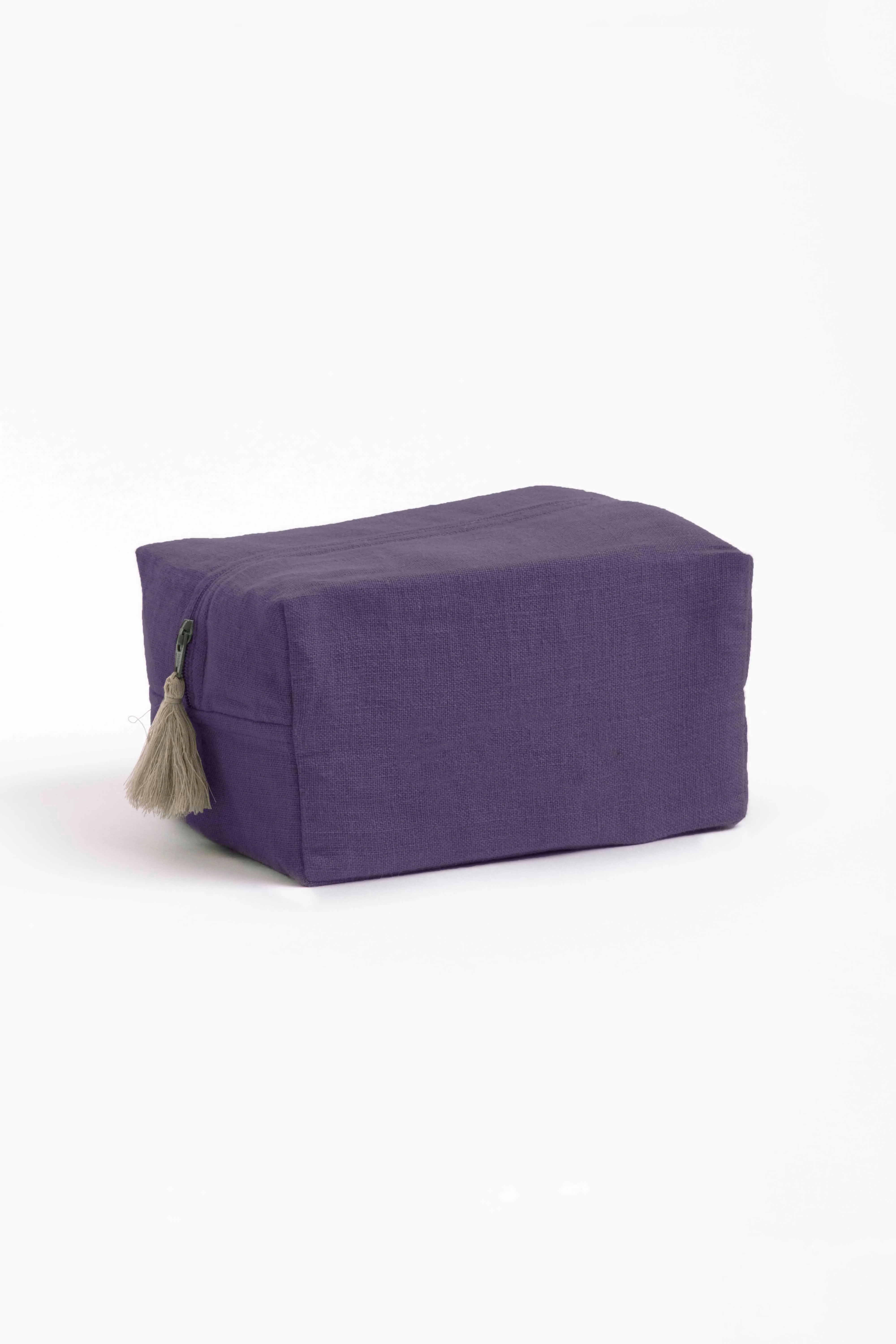 Linen Pouch-Sandy Beige