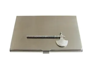Long War Axe Business Card Holder