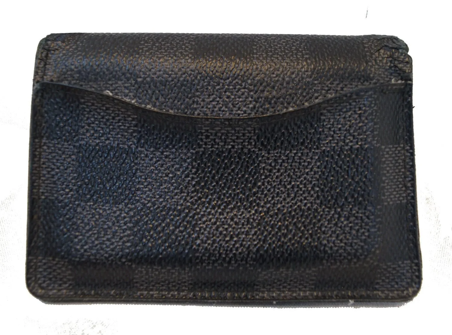 LOUIS VUITTON Damier Graphite Pocket Organizer Card Case Wallet