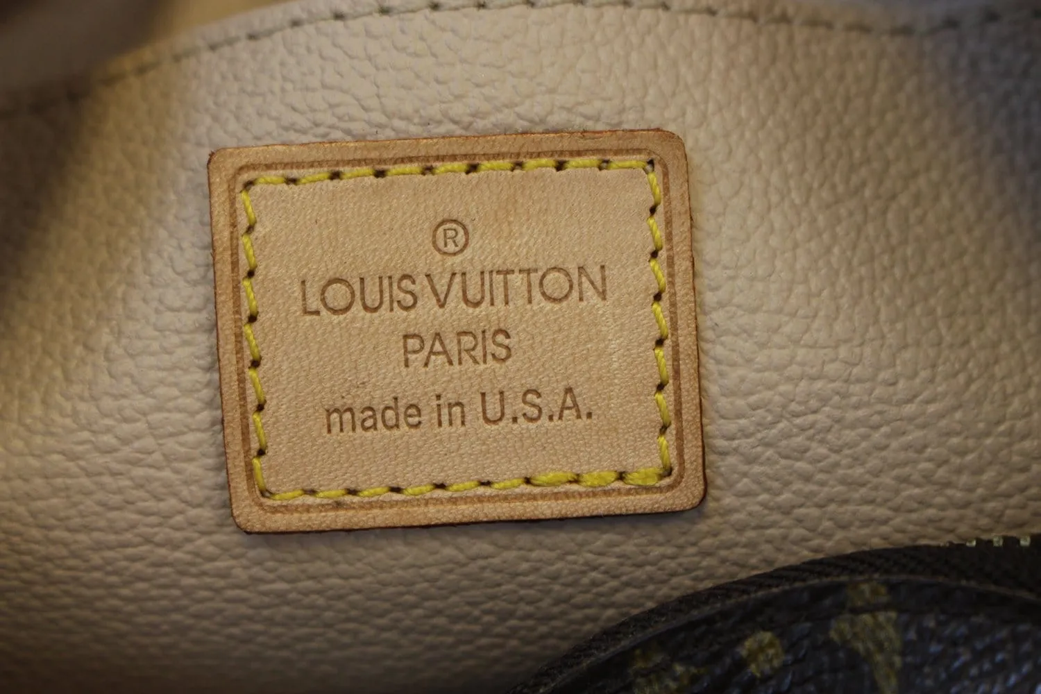 LOUIS VUITTON Monogram Pochette Cosmetic Pouch