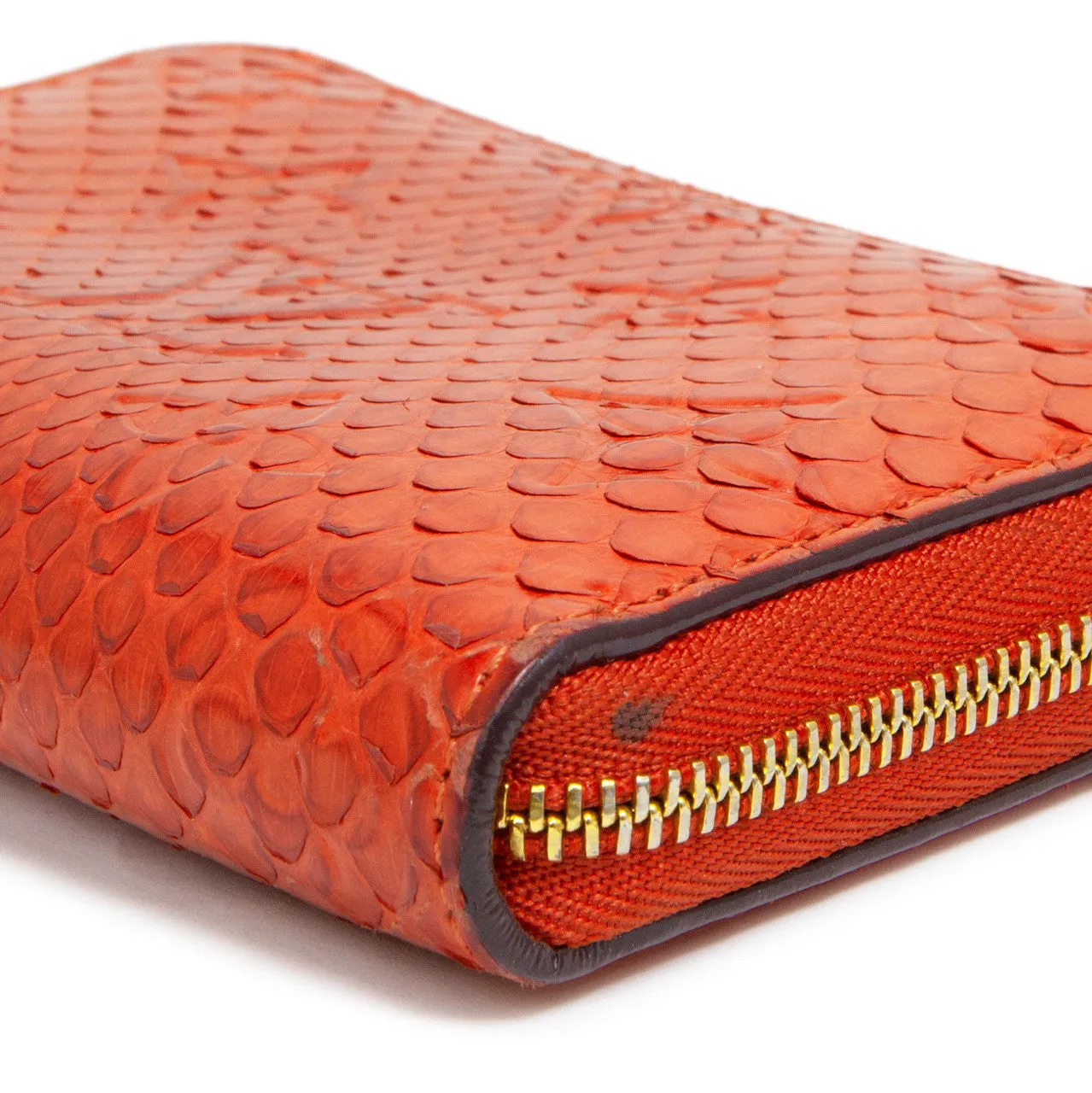 Louis Vuitton Orient Python Zippy Coin Wallet