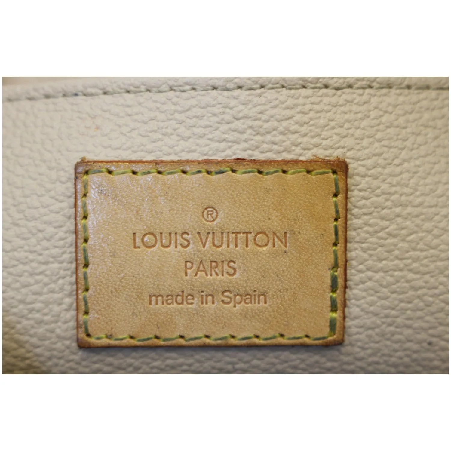 LOUIS VUITTON Pochette Monogram Canvas Cosmetic Pouch Brown