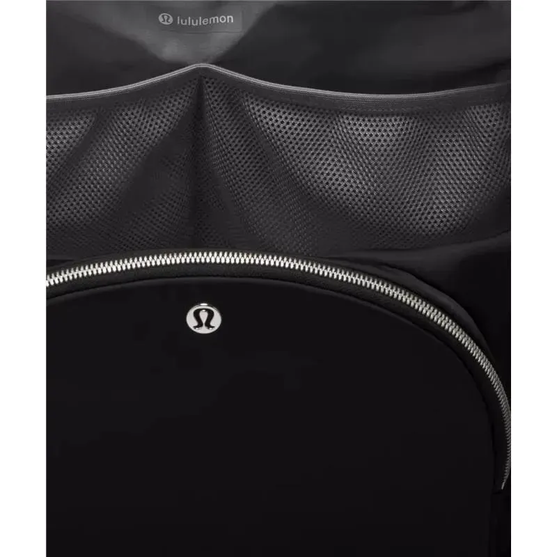 Lululemon - Bolsa Tote New Parent 20L - Preto/Prata Drop