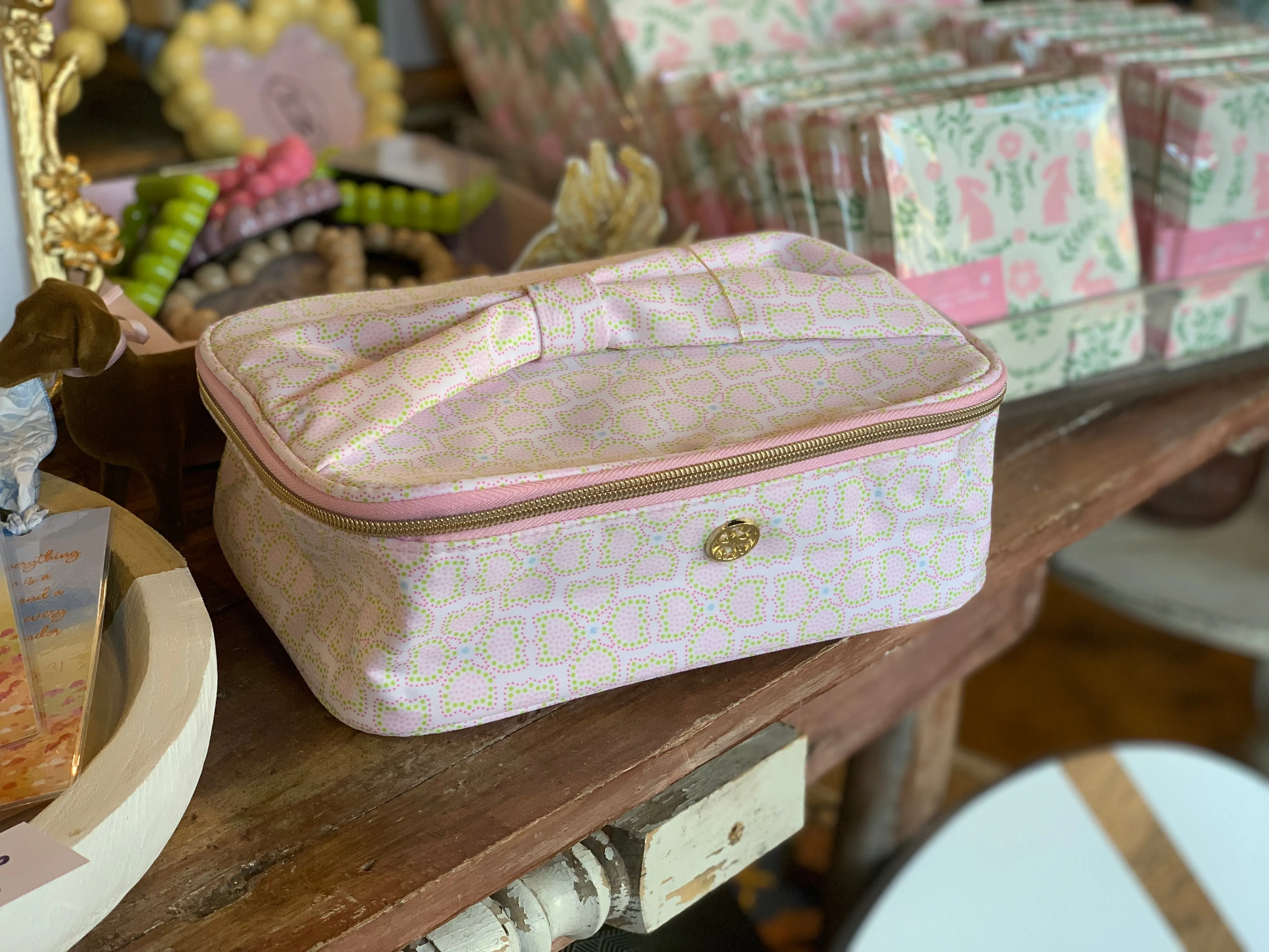 Make Me Blush Cosmetic Bag
