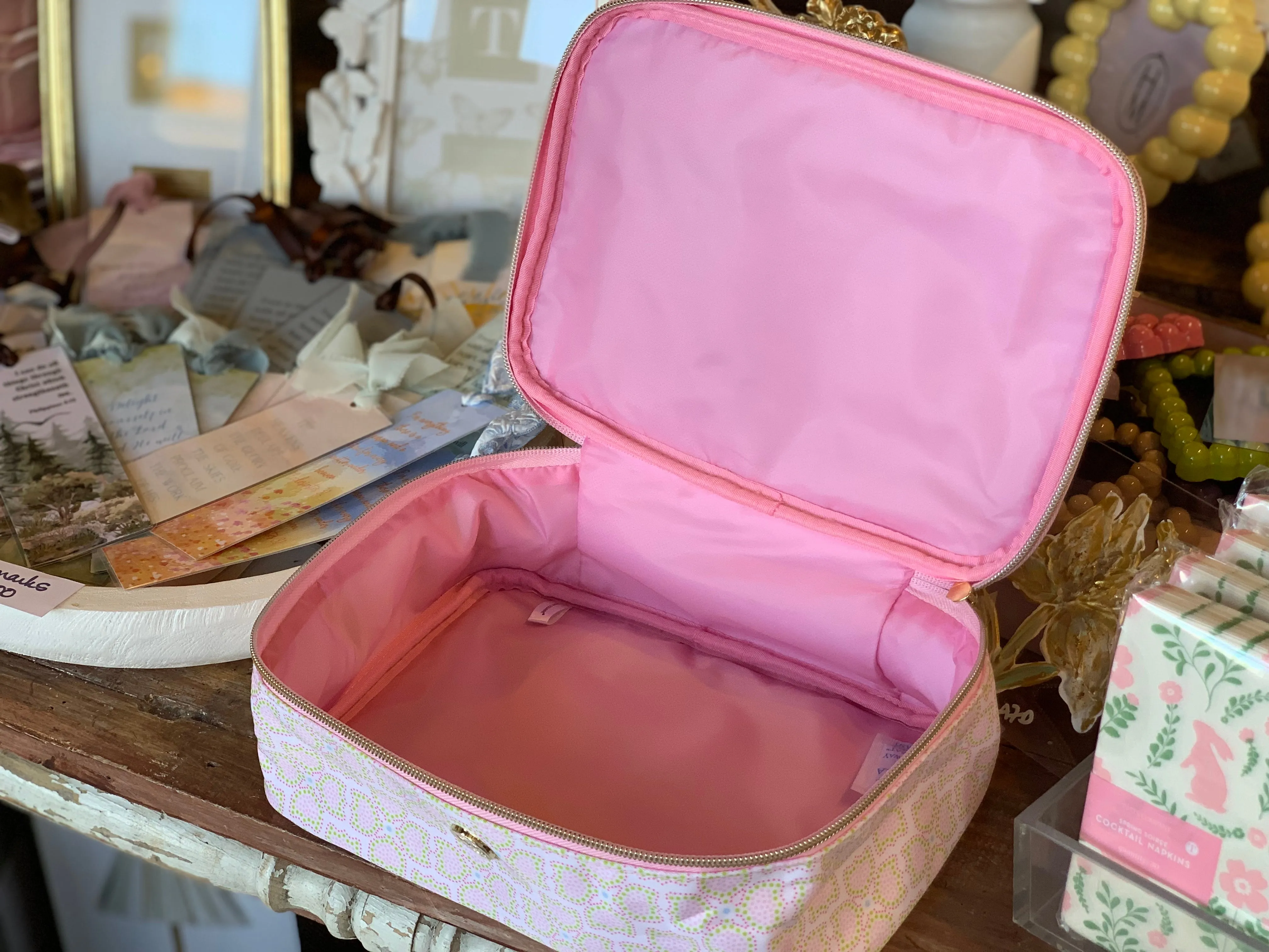 Make Me Blush Cosmetic Bag