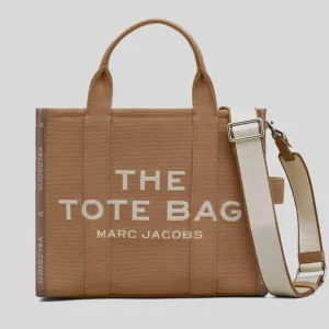 MARC JACOBS The Jacquard Medium Tote Bag Camel RS-M0017027