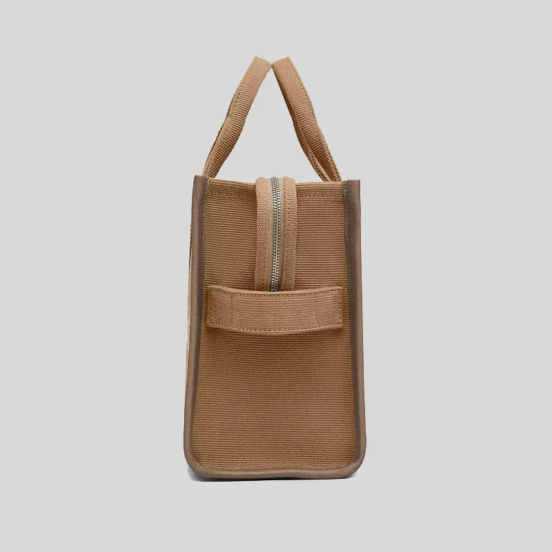MARC JACOBS The Jacquard Medium Tote Bag Camel RS-M0017027