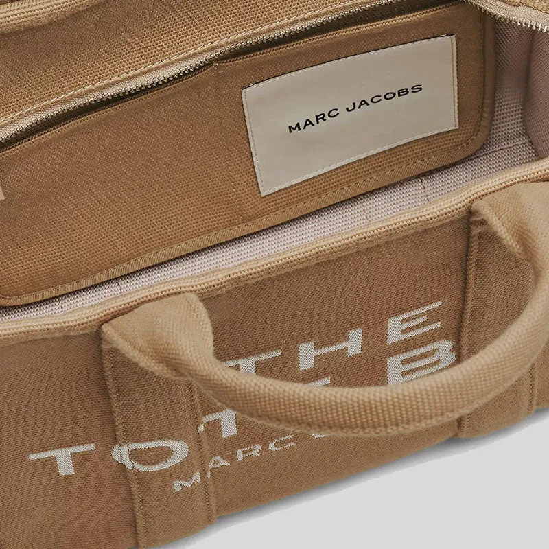 MARC JACOBS The Jacquard Medium Tote Bag Camel RS-M0017027