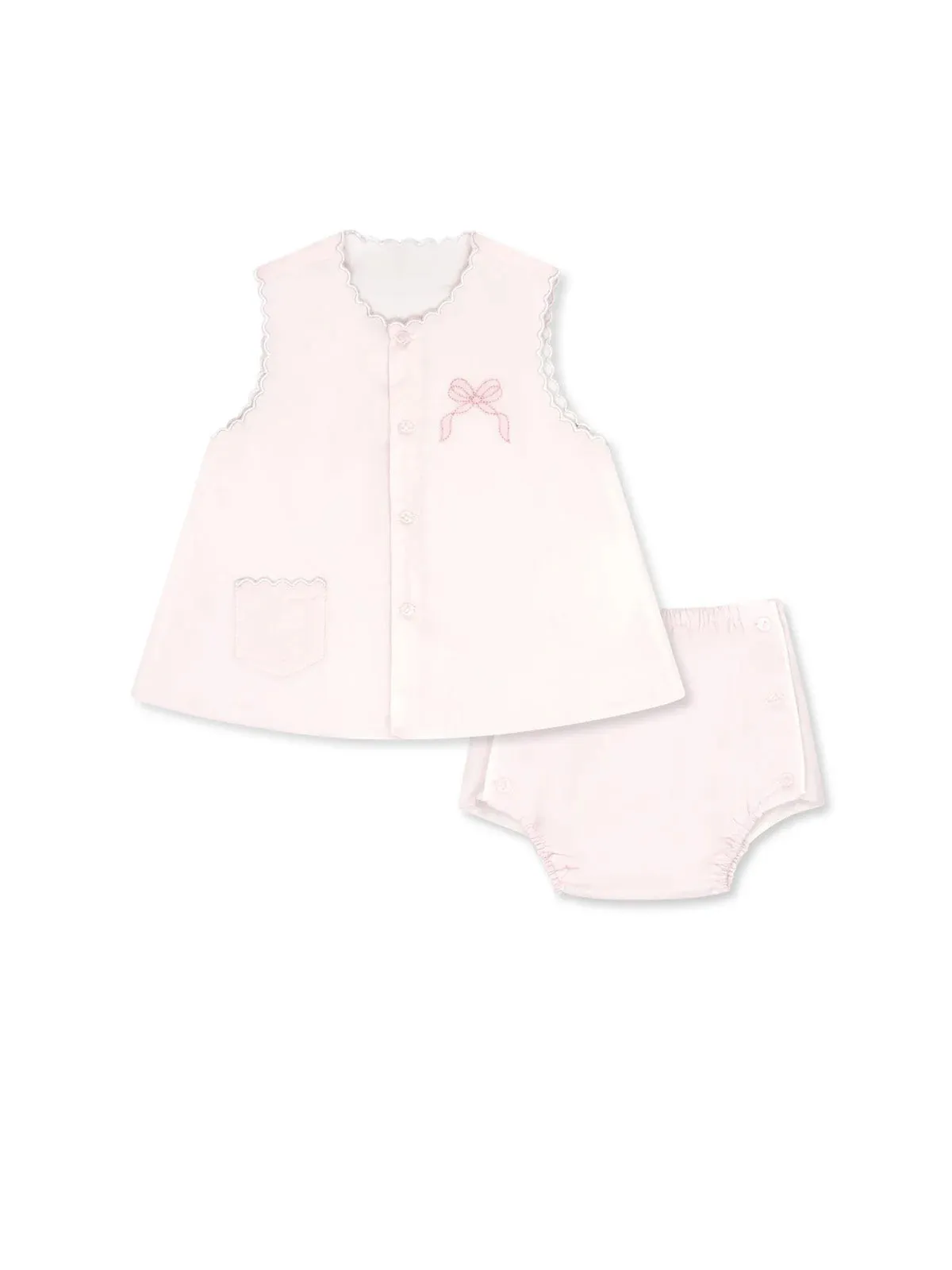 Maria Diaper Set - Bow